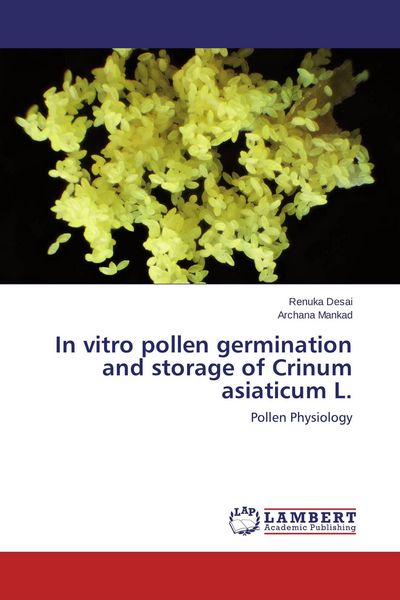 Produktbild: In vitro pollen germination and storage of Crinum asiaticum L.