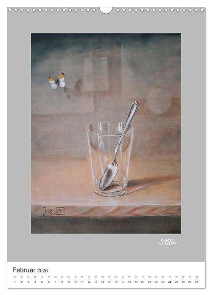 Produktbild: ART der Stille (Wandkalender 2026 DIN A3 hoch), CALVENDO Monatskalender