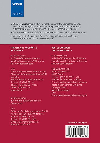 Produktbild: Wo steht was im VDE-Vorschriftenwerk? 2025