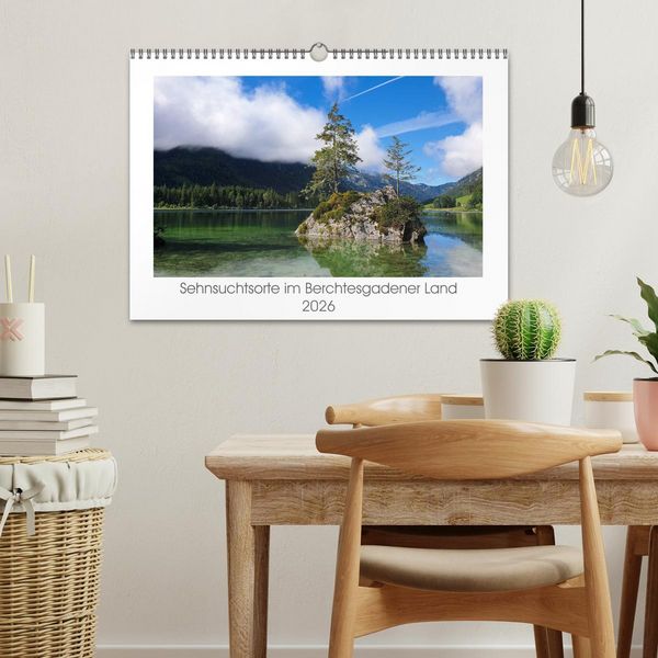Produktbild: Sehnsuchtsorte im Berchtesgadener Land (Wandkalender 2026 DIN A3 quer), CALVENDO Monatskalender
