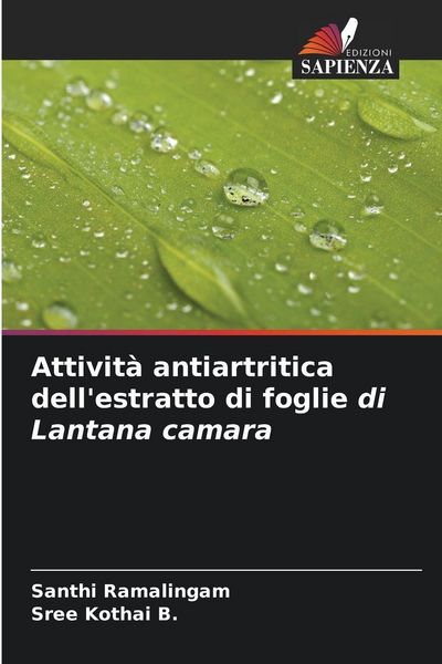 Produktbild: Attivit&agrave; antiartritica dell'estratto di foglie di Lantana camara