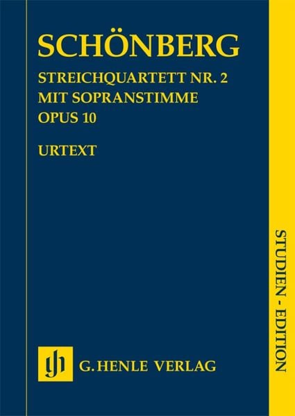 Produktbild: Arnold Sch&ouml;nberg - Streichquartett Nr. 2 op. 10 mit Sopranstimme
