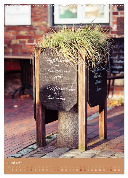 Produktbild: Sch&ouml;nes Hooksiel (Wandkalender 2026 DIN A2 hoch), CALVENDO Monatskalender