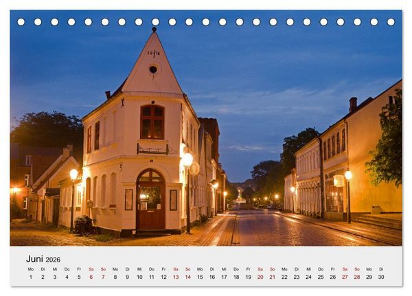 Produktbild: D&auml;nemark - Land, K&uuml;sten, St&auml;dte (Tischkalender 2026 DIN A5 quer), CALVENDO Monatskalender