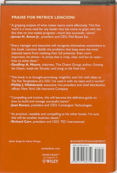 Produktbild: The Five Dysfunctions of a Team