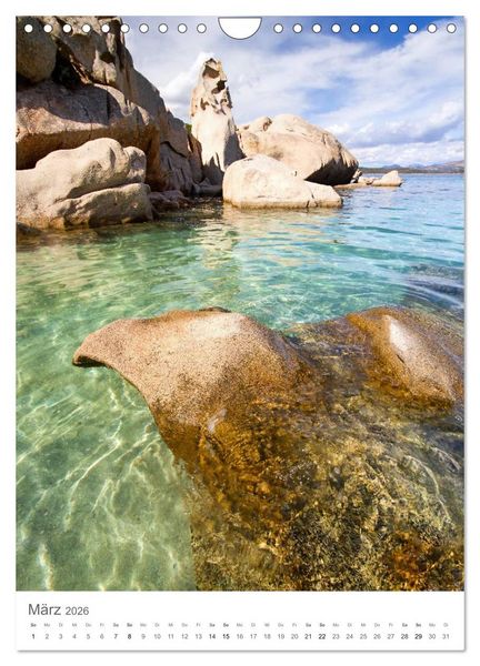 Produktbild: Sardinien (Wandkalender 2026 DIN A4 hoch), CALVENDO Monatskalender