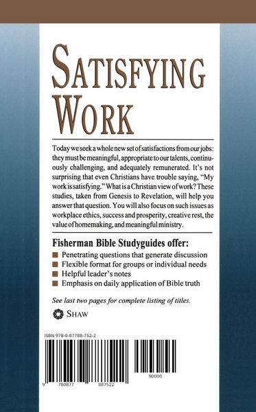 Produktbild: Satisfying Work