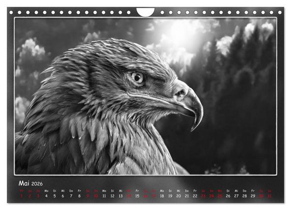 Produktbild: Tieren ins Gesicht geschaut (Wandkalender 2026 DIN A4 quer), CALVENDO Monatskalender