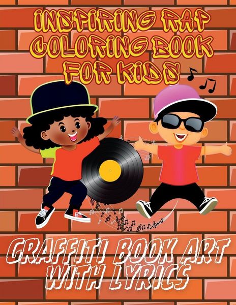Produktbild: Inspiring Rap Coloring Book for Kids