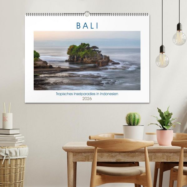 Produktbild: Bali, tropisches Inselparadies in Indonesien (Wandkalender 2026 DIN A2 quer), CALVENDO Monatskalender