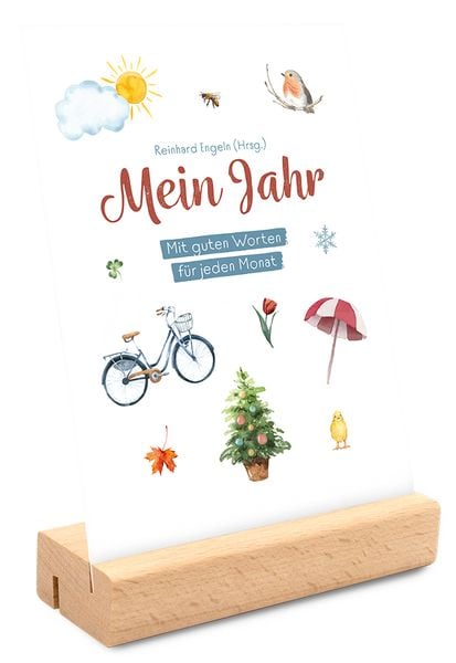 Produktbild: Mein Jahr - Mit guten Worten f&uuml;r jeden Monat