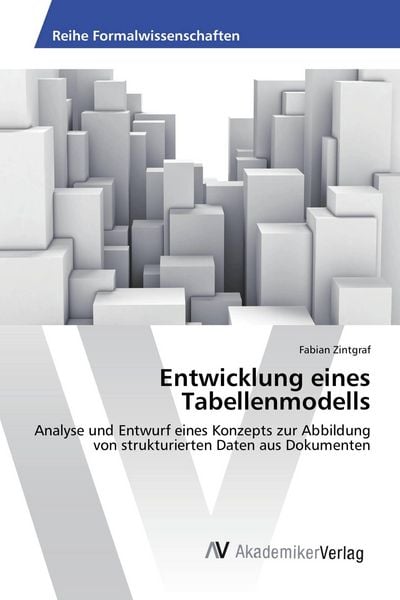 Produktbild: Entwicklung eines Tabellenmodells