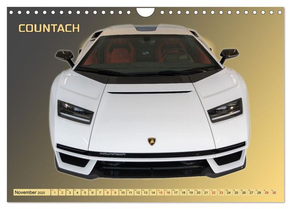 Produktbild: Ikonen der Automobilkunst (Wandkalender 2025 DIN A4 quer), CALVENDO Monatskalender