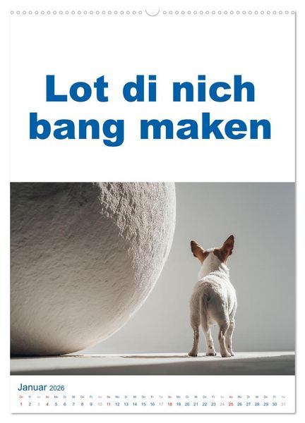 Produktbild: Hamburg schnackt! Typische Spr&uuml;che und echte Hamburger Mundart (hochwertiger Premium Wandkalender 2026 DIN A2 hoch), Kunstdruck in Hochglanz