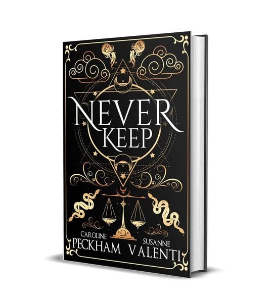 Never Keep (Book 1 in the Sins of the Zodiac Series), Gebundene Ausgabe von Caroline Peckham,Susanne Valenti, US Books, 978-1-916926-27-1