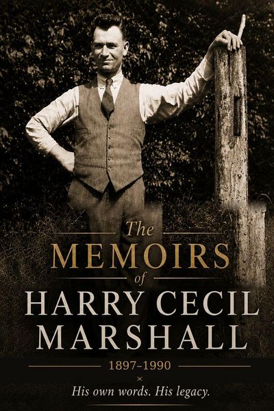 Produktbild: The Memoirs of Harry Cecil Marshall (1897-1990)