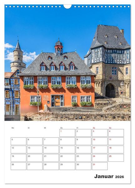 Produktbild: Idstein - Fachwerktraum im Herzen des Taunus (Wandkalender 2026 DIN A3 hoch), CALVENDO Monatskalender