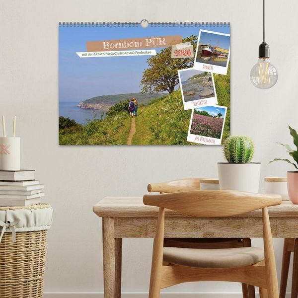 Produktbild: Bornholm Pur (Wandkalender 2026 DIN A3 quer), CALVENDO Monatskalender