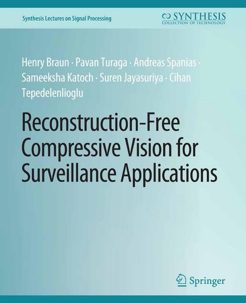 Produktbild: Reconstruction-Free Compressive Vision for Surveillance Applications