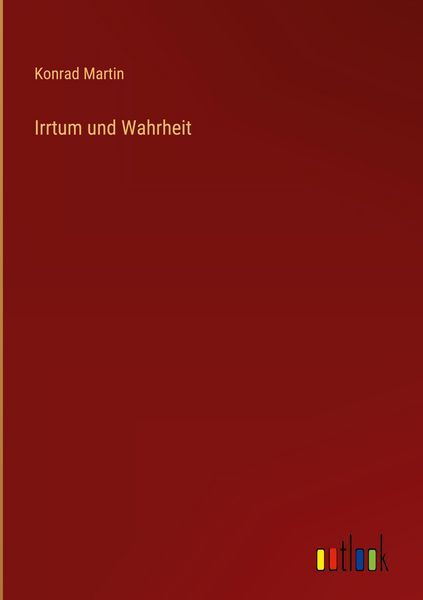 Produktbild: Irrtum und Wahrheit
