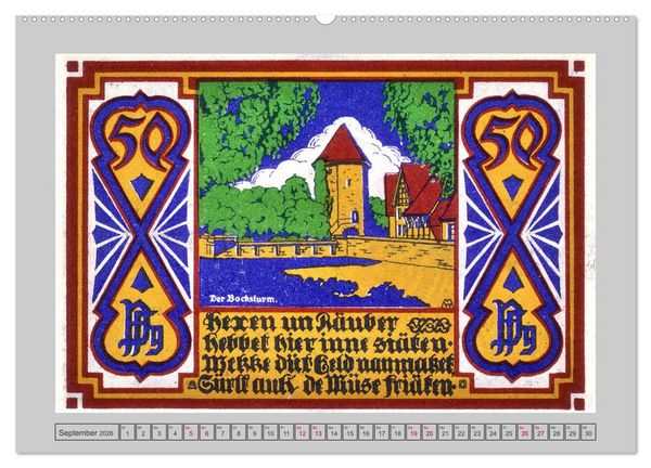 Produktbild: Gru&szlig; aus Osnabr&uuml;ck (Wandkalender 2026 DIN A2 quer), CALVENDO Monatskalender