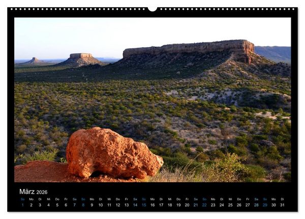 Produktbild: Namibia 2026 Farben der W&uuml;ste (hochwertiger Premium Wandkalender 2026 DIN A2 quer), Kunstdruck in Hochglanz