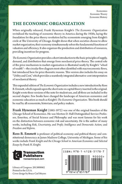Produktbild: The Economic Organization