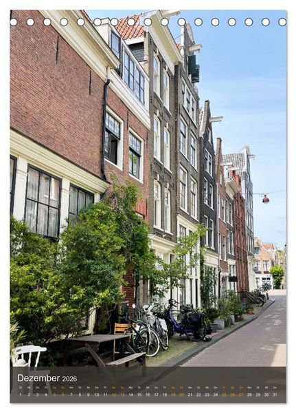 Produktbild: Sch&ouml;nes Amsterdam (Tischkalender 2026 DIN A5 hoch), CALVENDO Monatskalender