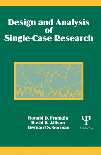 Produktbild: Design and Analysis of Single-Case Research