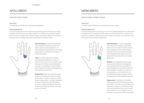 Produktbild: Die Sprache der H&auml;nde &ndash; ein moderner Guide zur Selbsterkenntnis