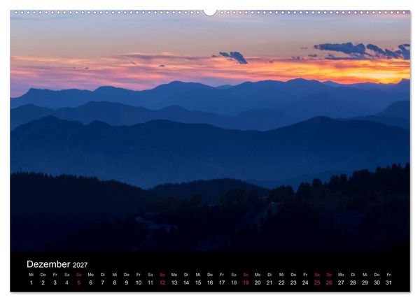 Produktbild: Entschleunigt... reisen durch traumhafte Landschaften "Les Grandes Alpes" (Wandkalender 2027 DIN A2 quer), CALVENDO Monatskalender