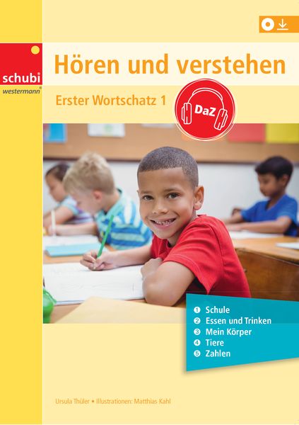 Hören und Verstehen DaZ. Erster Wortschatz Band 1, Taschenbuch von Ursula Thüler, SCHUBI Lernmedien, 9783039761876