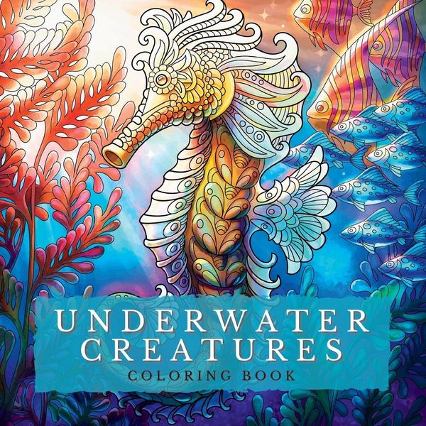 Produktbild: Underwater Creatures Coloring Book