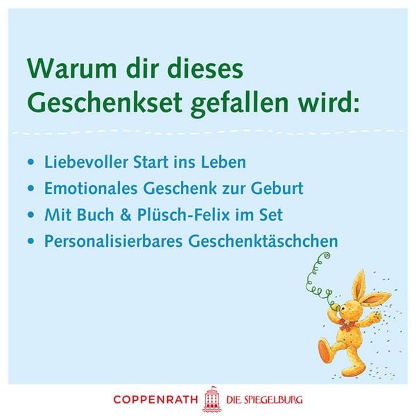 Produktbild: Willkommen, kleines Baby! Dein Felix