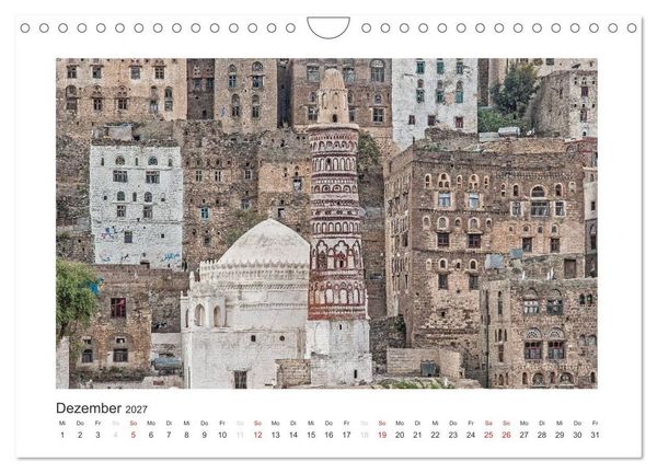 Produktbild: Der Jemen (Wandkalender 2027 DIN A4 quer), CALVENDO Monatskalender