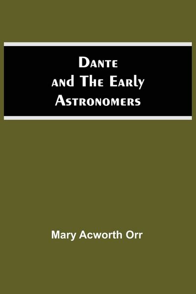 Produktbild: Dante And The Early Astronomers