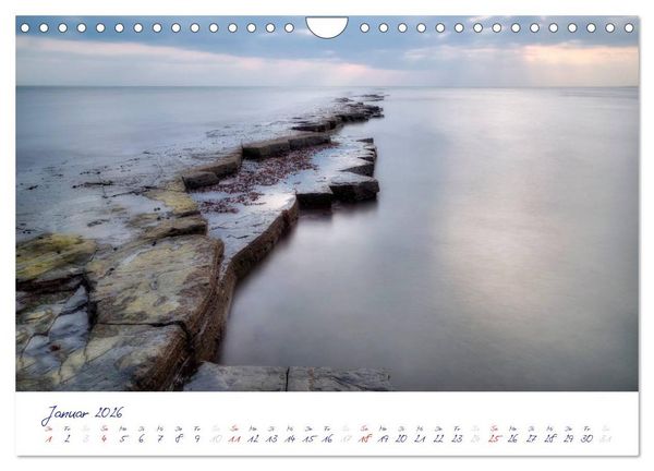 Produktbild: Jurassic K&uuml;ste - S&uuml;dengland (Wandkalender 2026 DIN A4 quer), CALVENDO Monatskalender
