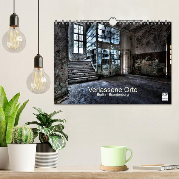 Produktbild: Verlassene Orte - Berlin - Brandenburg (Wandkalender 2026 DIN A4 quer), CALVENDO Monatskalender