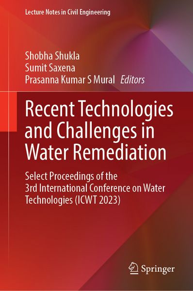 Produktbild: Recent Technologies and Challenges in Water Remediation