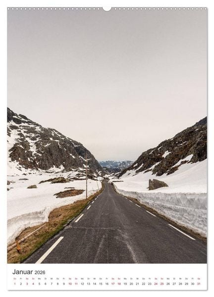 Produktbild: Norwegen - Perle des Nordens (hochwertiger Premium Wandkalender 2026 DIN A2 hoch), Kunstdruck in Hochglanz