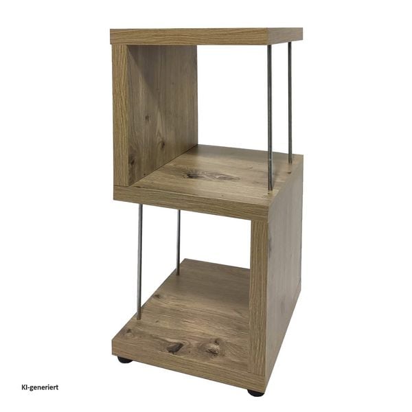 Produktbild: HTI-Living Standregal 2 F&auml;cher Thekla Artisaneiche Standregal 2 F&auml;cher Thekla Artisaneiche
