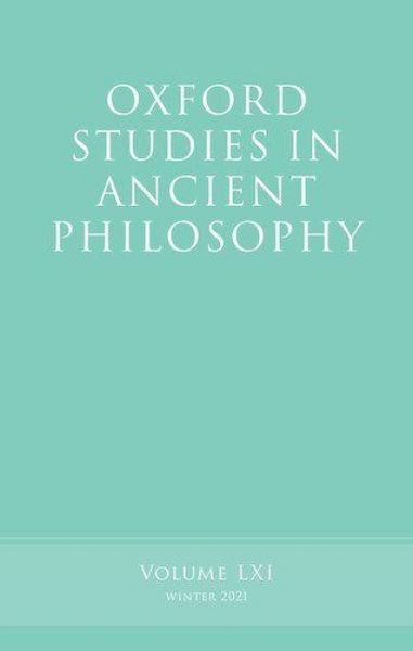 Produktbild: Oxford Studies in Ancient Philosophy, Volume 61