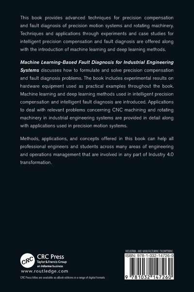 Produktbild: Machine Learning-Based Fault Diagnosis for Industrial Engineering Systems
