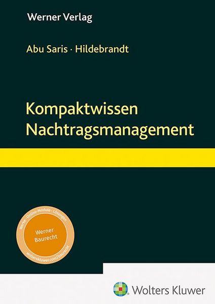 Produktbild: Kompaktwissen Nachtragsmanagement