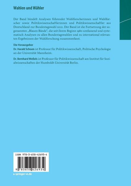 Produktbild: Wahlen und W&auml;hler