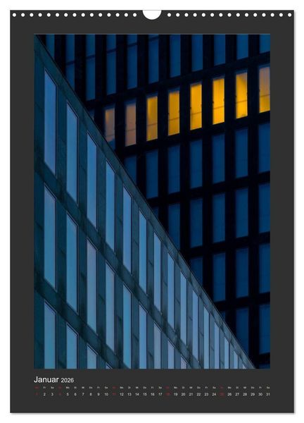 Produktbild: Plakative Architektur (Wandkalender 2026 DIN A3 hoch), CALVENDO Monatskalender