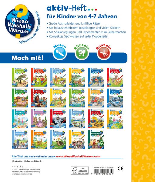 Produktbild: Wieso? Weshalb? Warum? aktiv-Heft - Schule