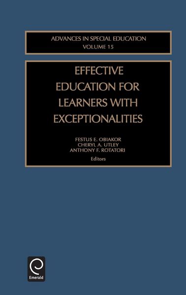 Produktbild: Effective Education for Learners with Exceptionalities