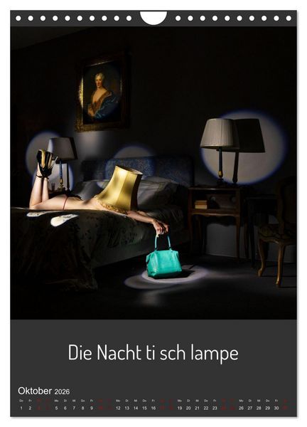 Produktbild: Die Erleuchtung (Wandkalender 2026 DIN A4 hoch), CALVENDO Monatskalender