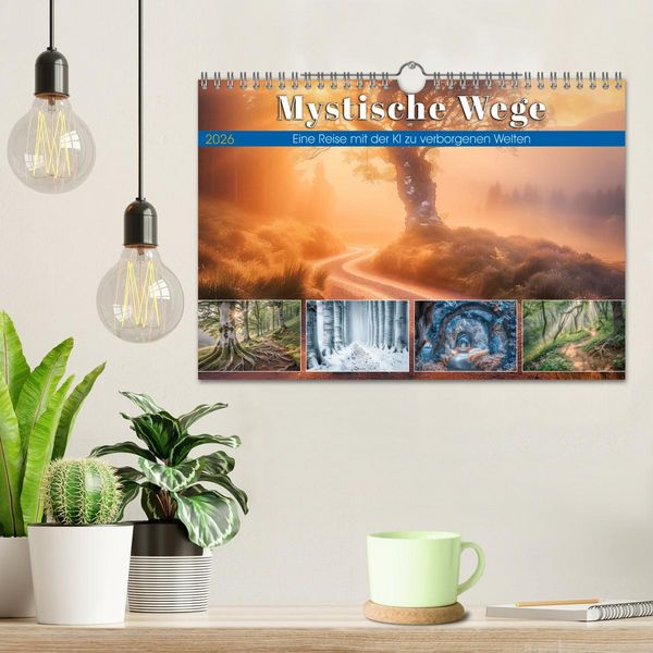 Produktbild: Mystische Wege (Wandkalender 2026 DIN A4 quer), CALVENDO Monatskalender